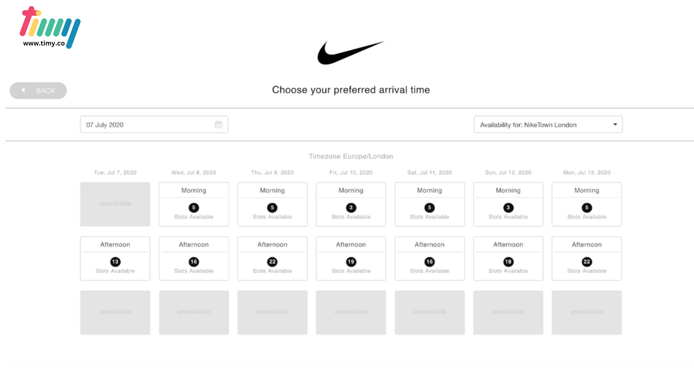 The solution that Nike has taken to solve the scheduling issue